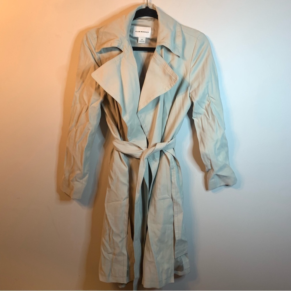 Club Monaco Trench Coat S